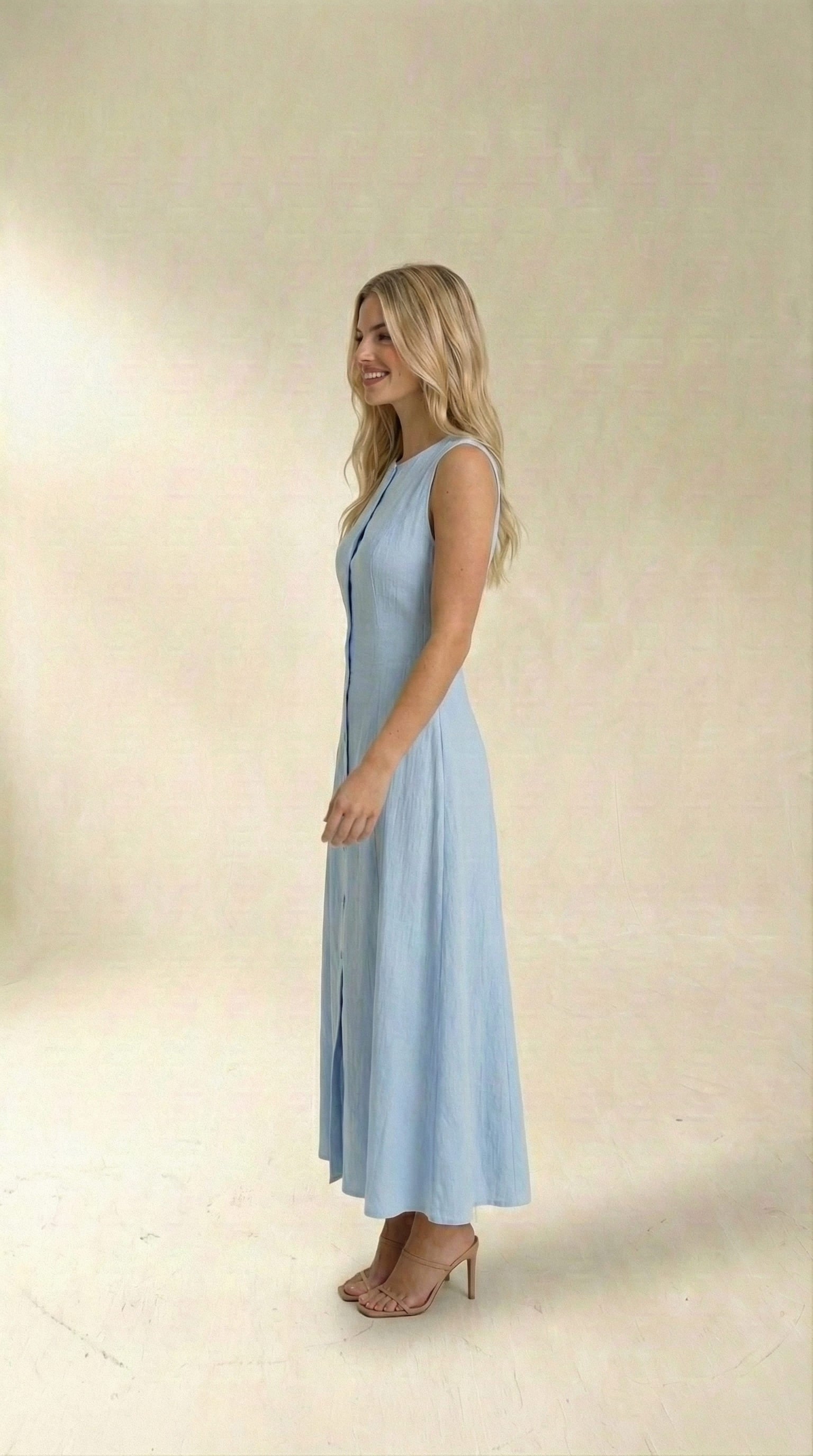 Vestido Longo Modelador Midi Angeline