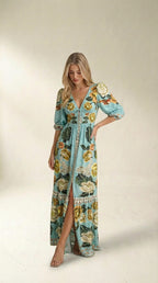 Vestido Longo Modelador Midi Fabiana