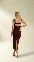Vestido Longo Modelador Midi Yara