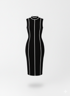 Vestido Longo Modelado Midi Heloisa
