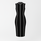 Vestido Longo Modelado Midi Heloisa