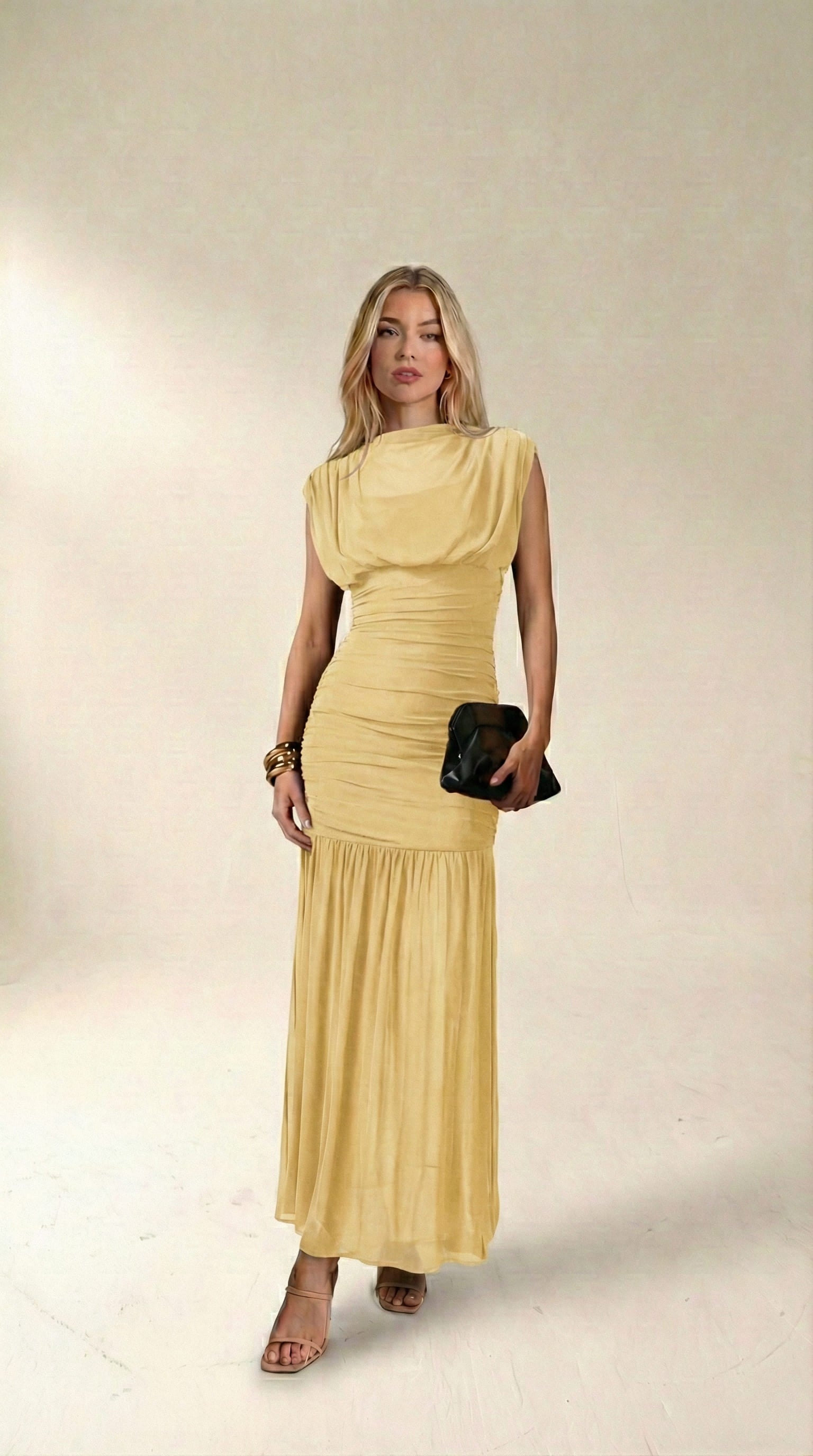 Vestido Longo Modelador Midi Regina