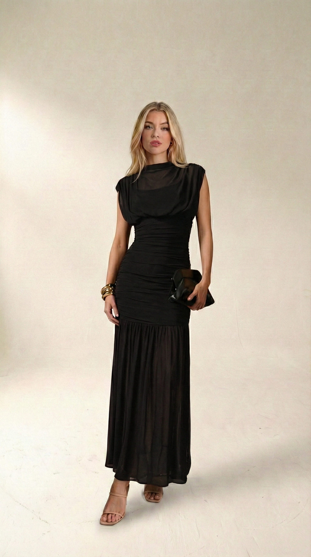 Vestido Longo Modelador Midi Regina