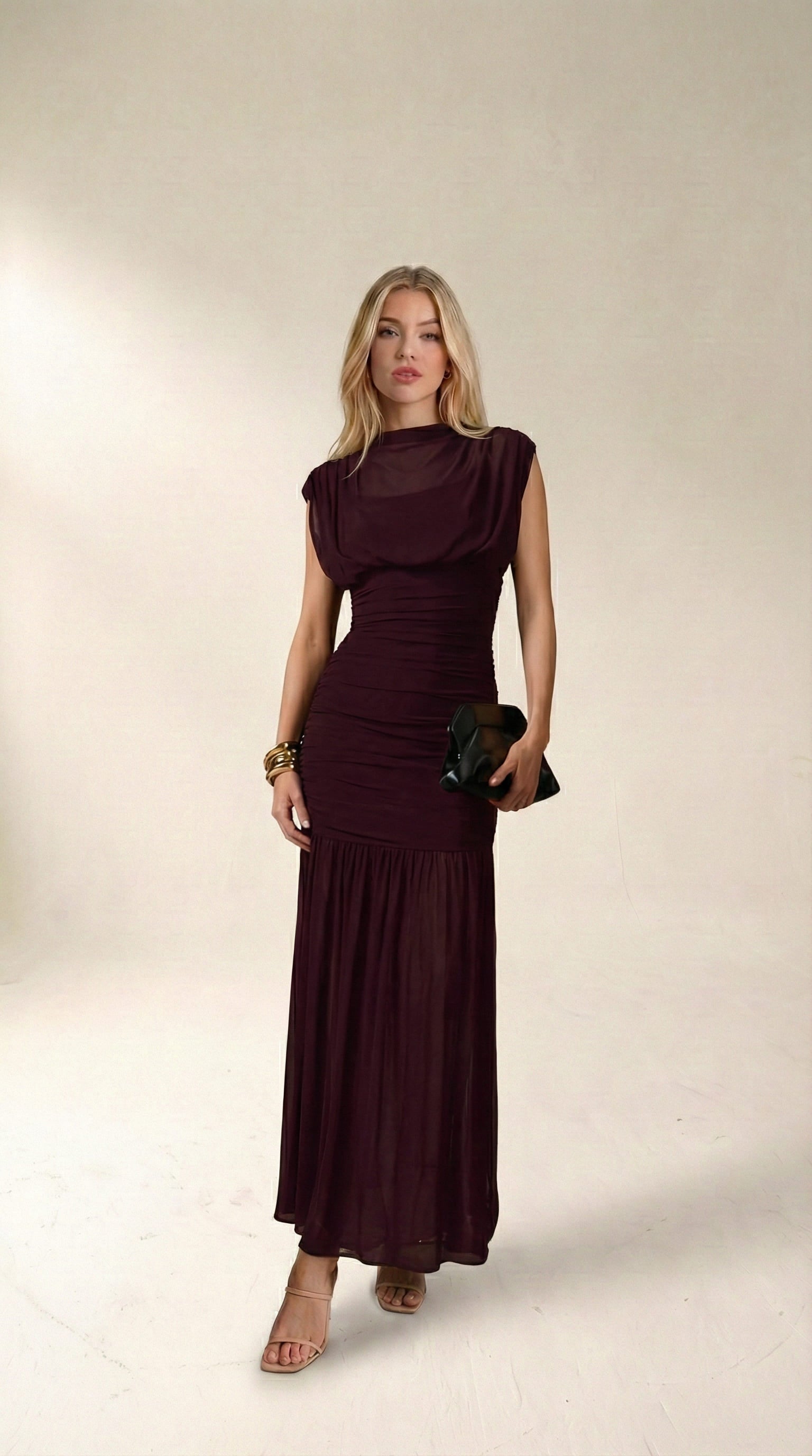 Vestido Longo Modelador Midi Regina