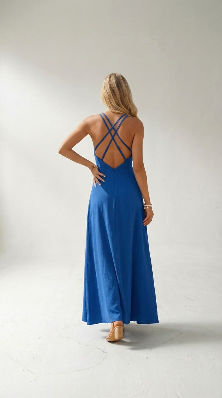 Vestido Longo Modelador Midi Carol