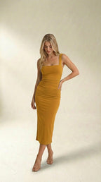 Vestido Longo Modelador Midi Yara