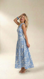 Vestido Longo Modelador Midi Vivi
