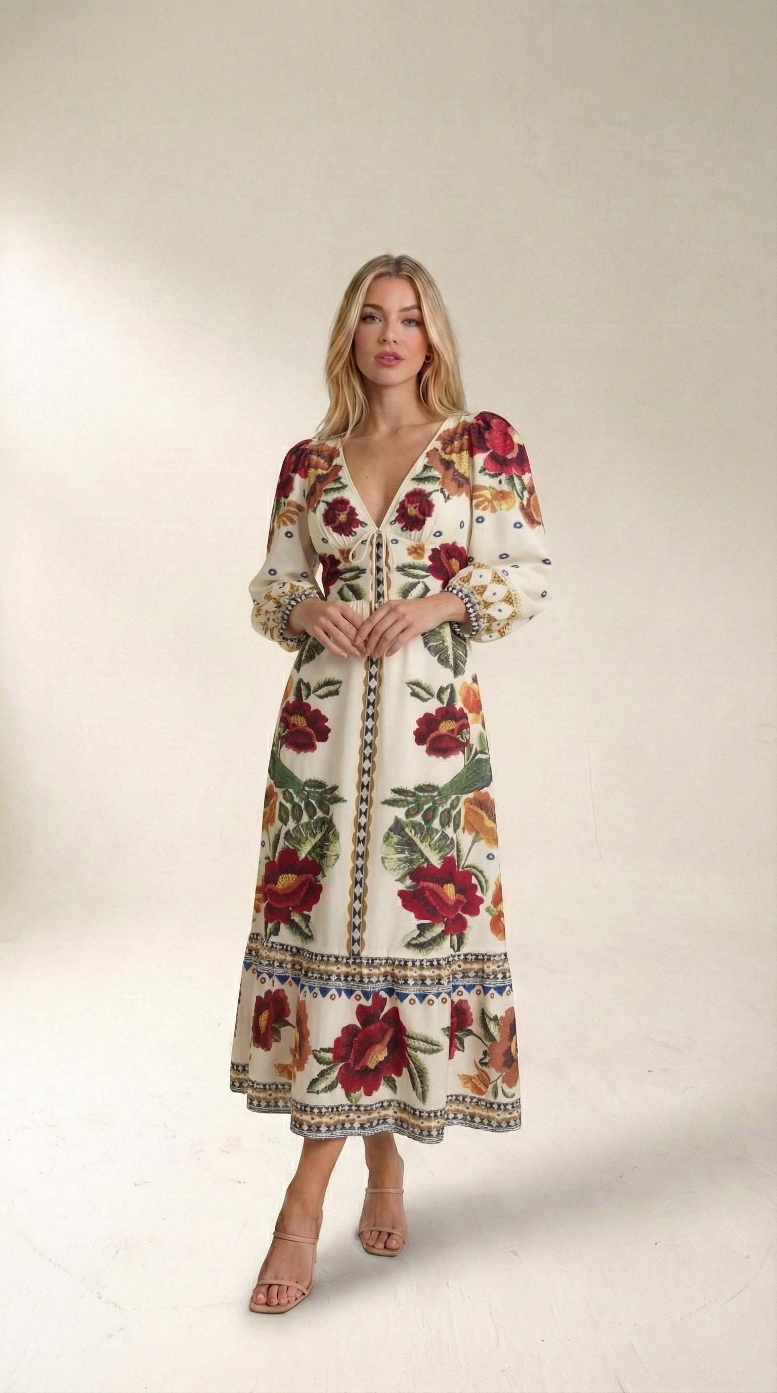 Vestido Longo Modelador Midi Fabiana