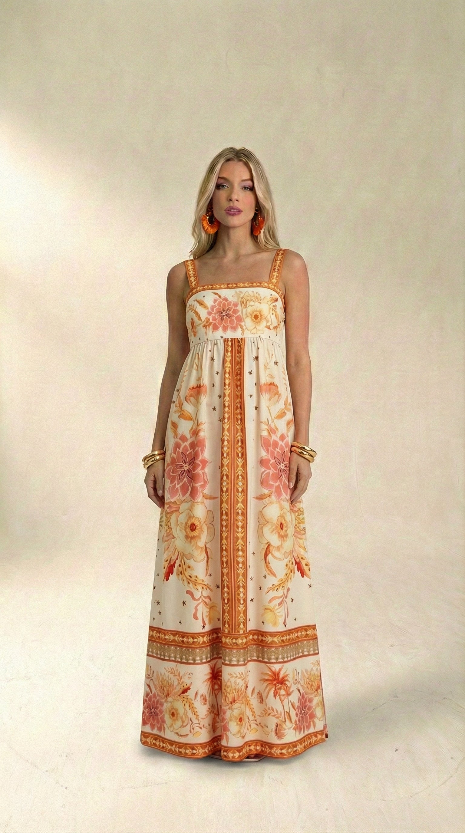 Vestido Longo Midi Vanessa