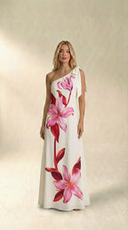 Vestido Longo Midi Flora