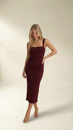 Vestido Longo Modelador Midi Yara