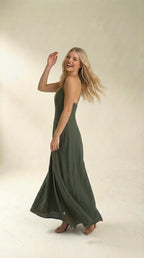 Vestido Longo Modelador Midi Carol