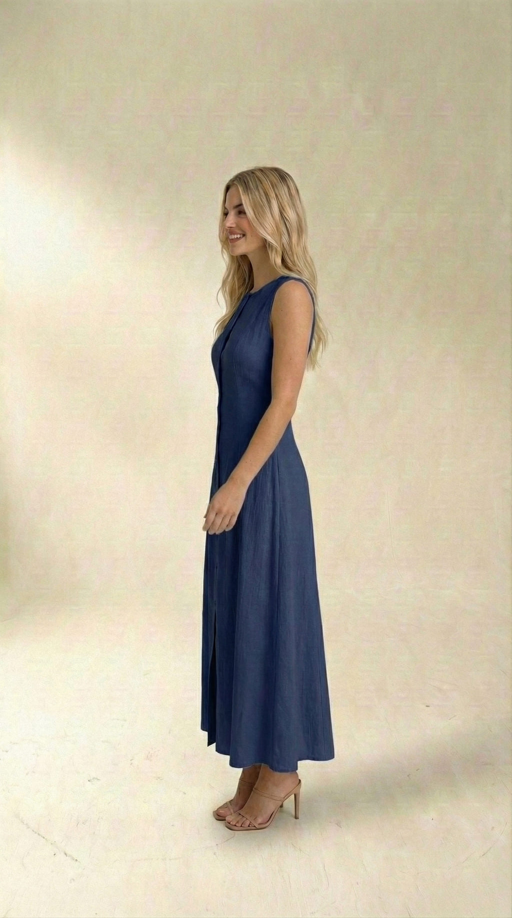 Vestido Longo Modelador Midi Angeline