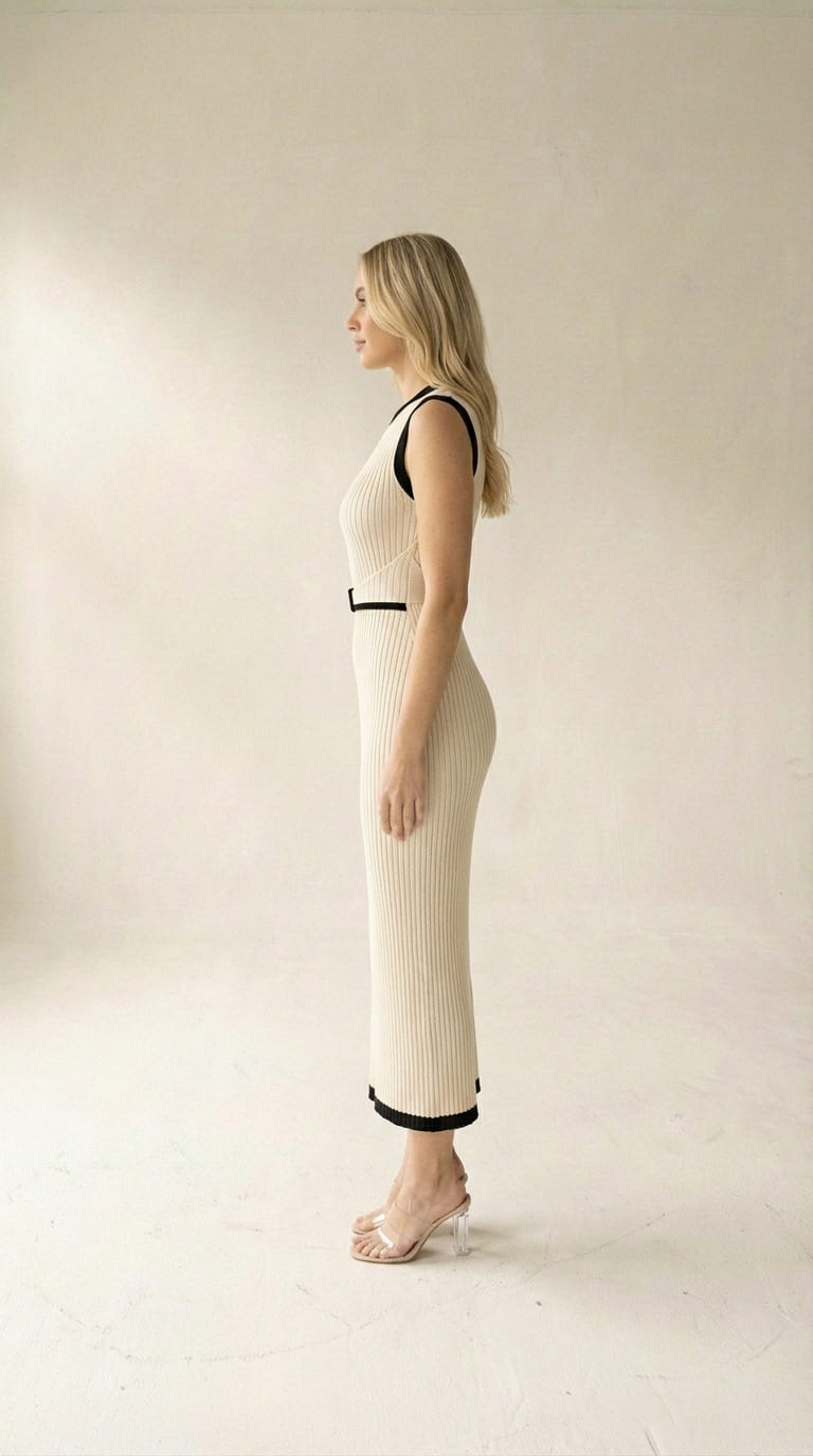 Vestido Longo Modelado Livia