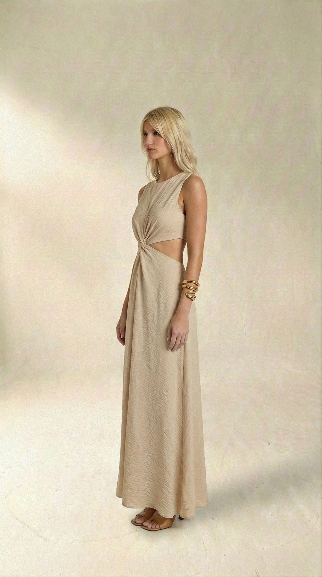 Vestido Longo Modelador Midi Clarice