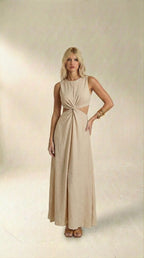 Vestido Longo Modelador Midi Clarice