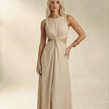Vestido Longo Modelador Midi Clarice