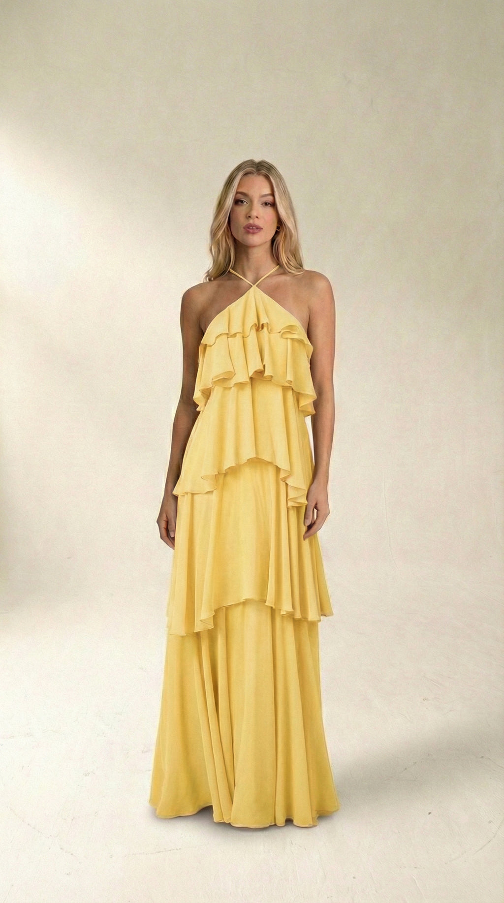 Vestido Longo Midi Simone