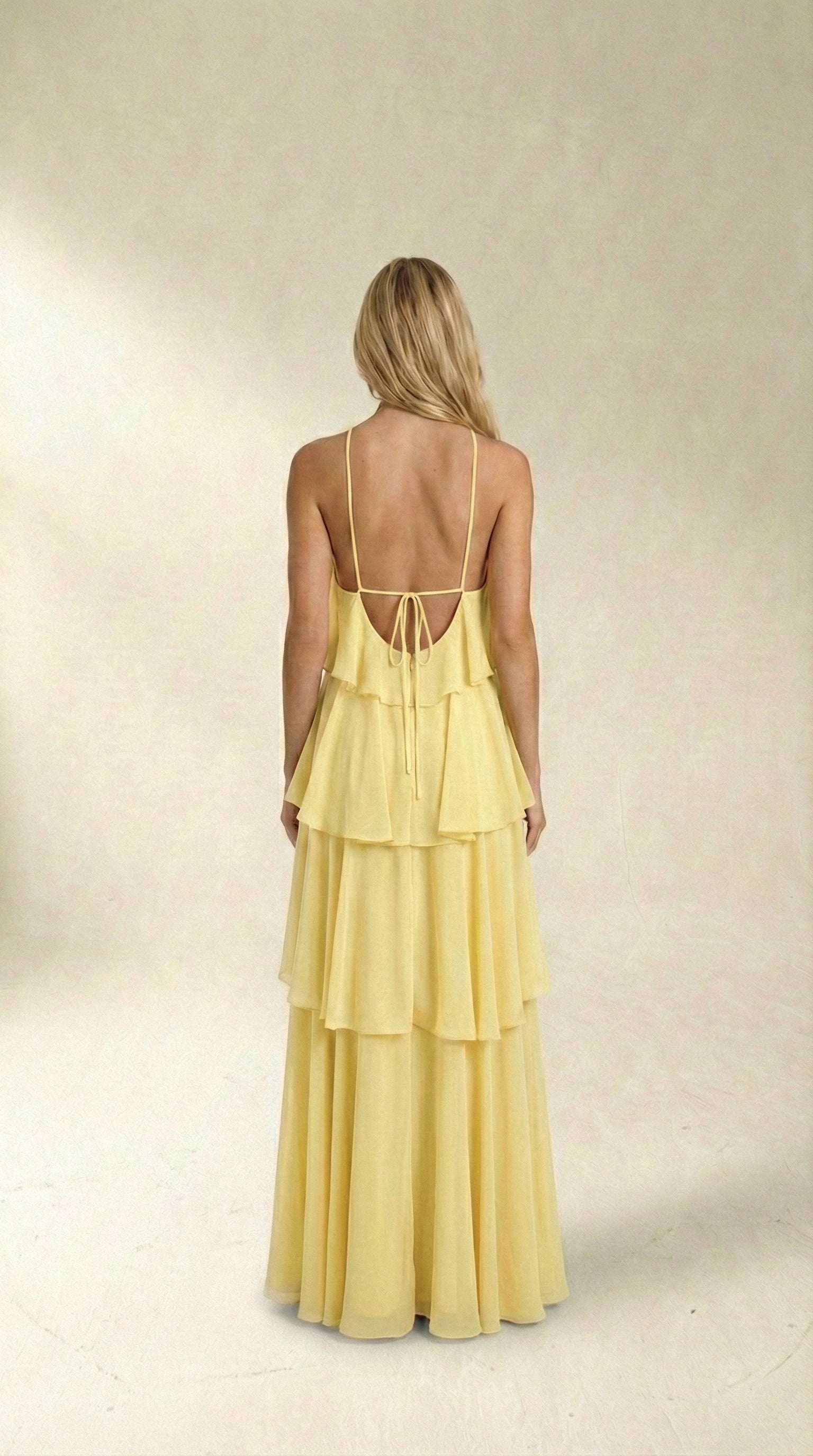 Vestido Longo Midi Simone