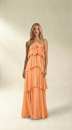 Vestido Longo Midi Simone