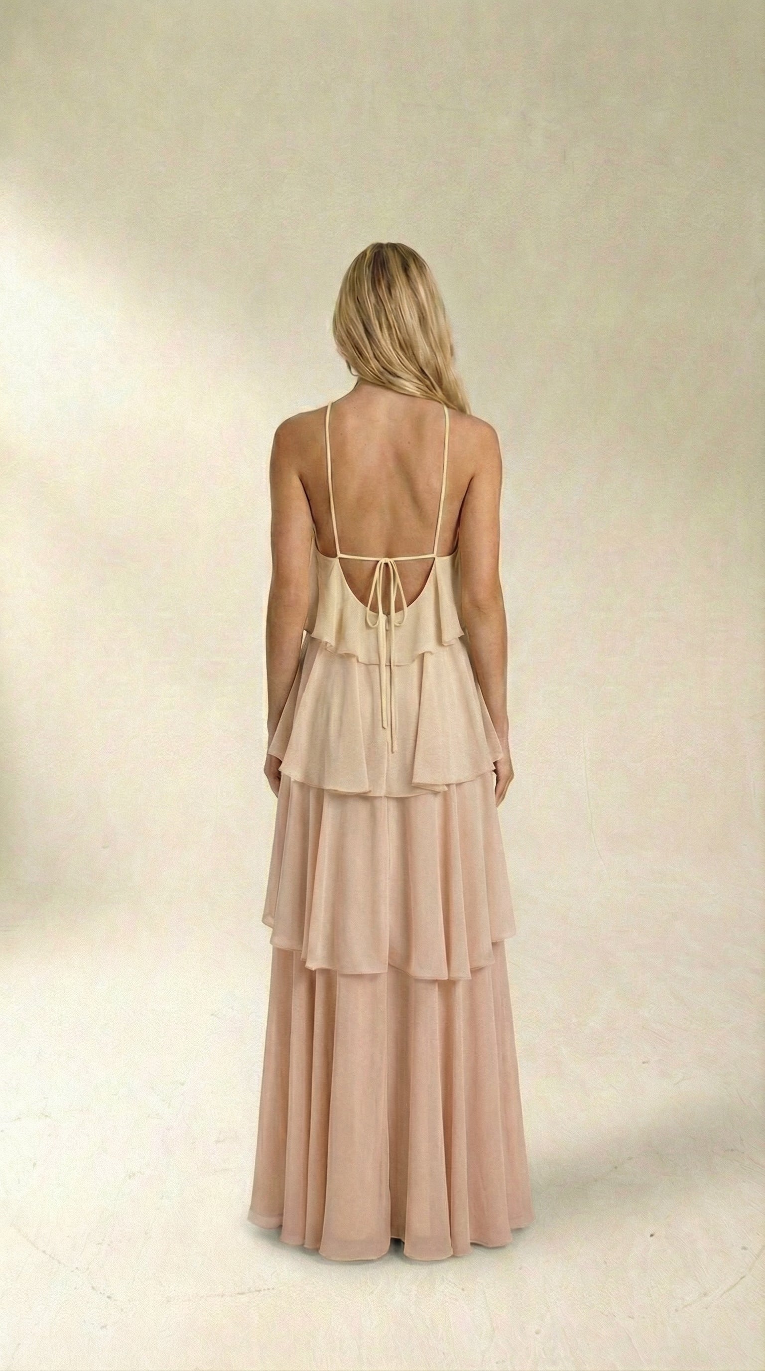 Vestido Longo Midi Simone