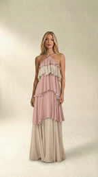 Vestido Longo Midi Simone