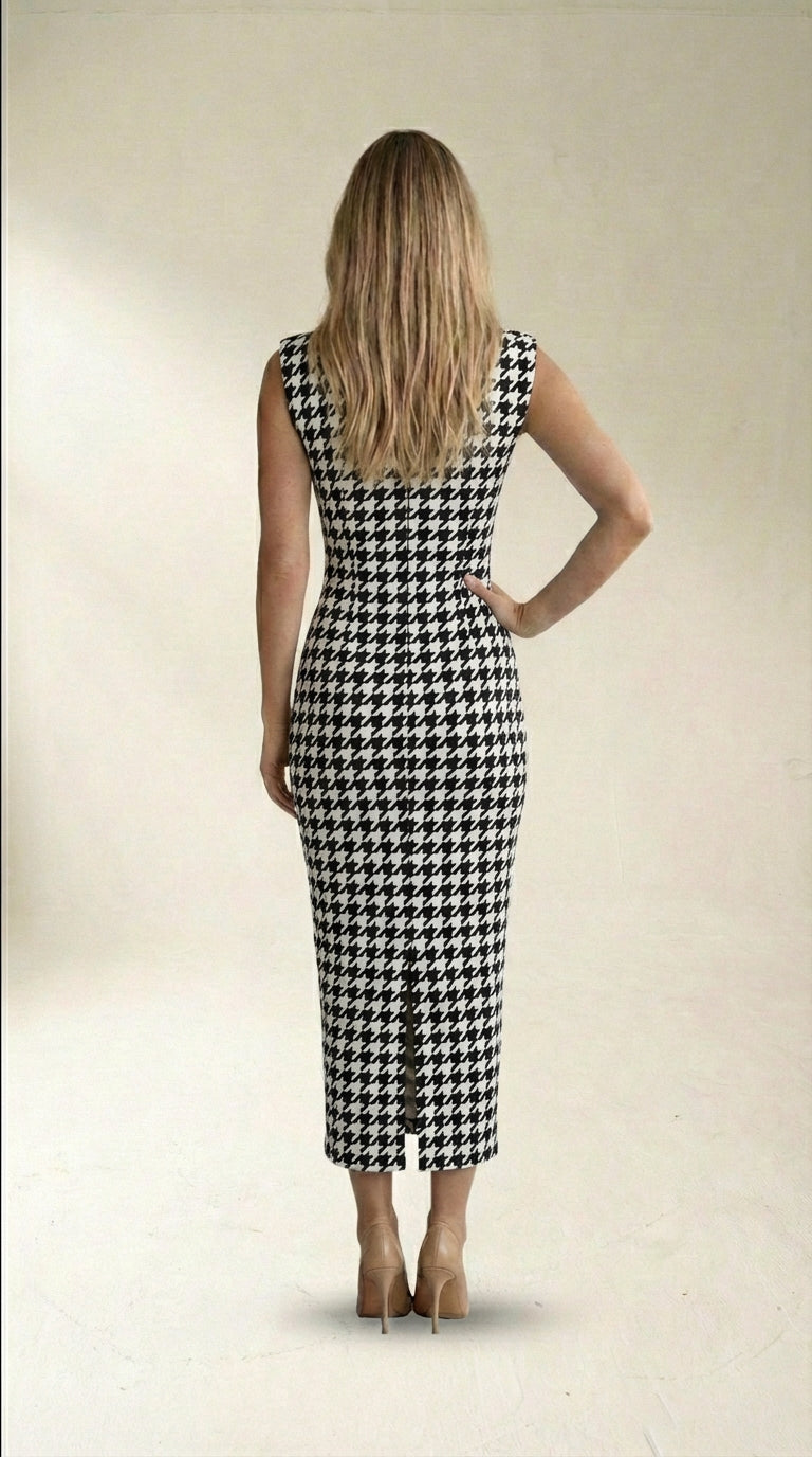 Vestido Longo Modelado Maria Rita