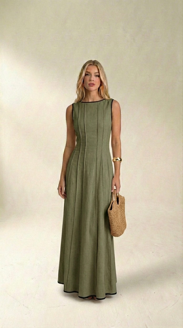 Vestido Longo Midi Taylor
