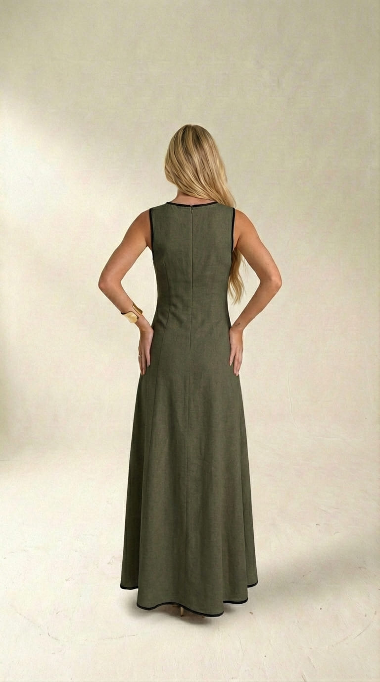 Vestido Longo Midi Taylor