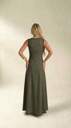 Vestido Longo Midi Taylor