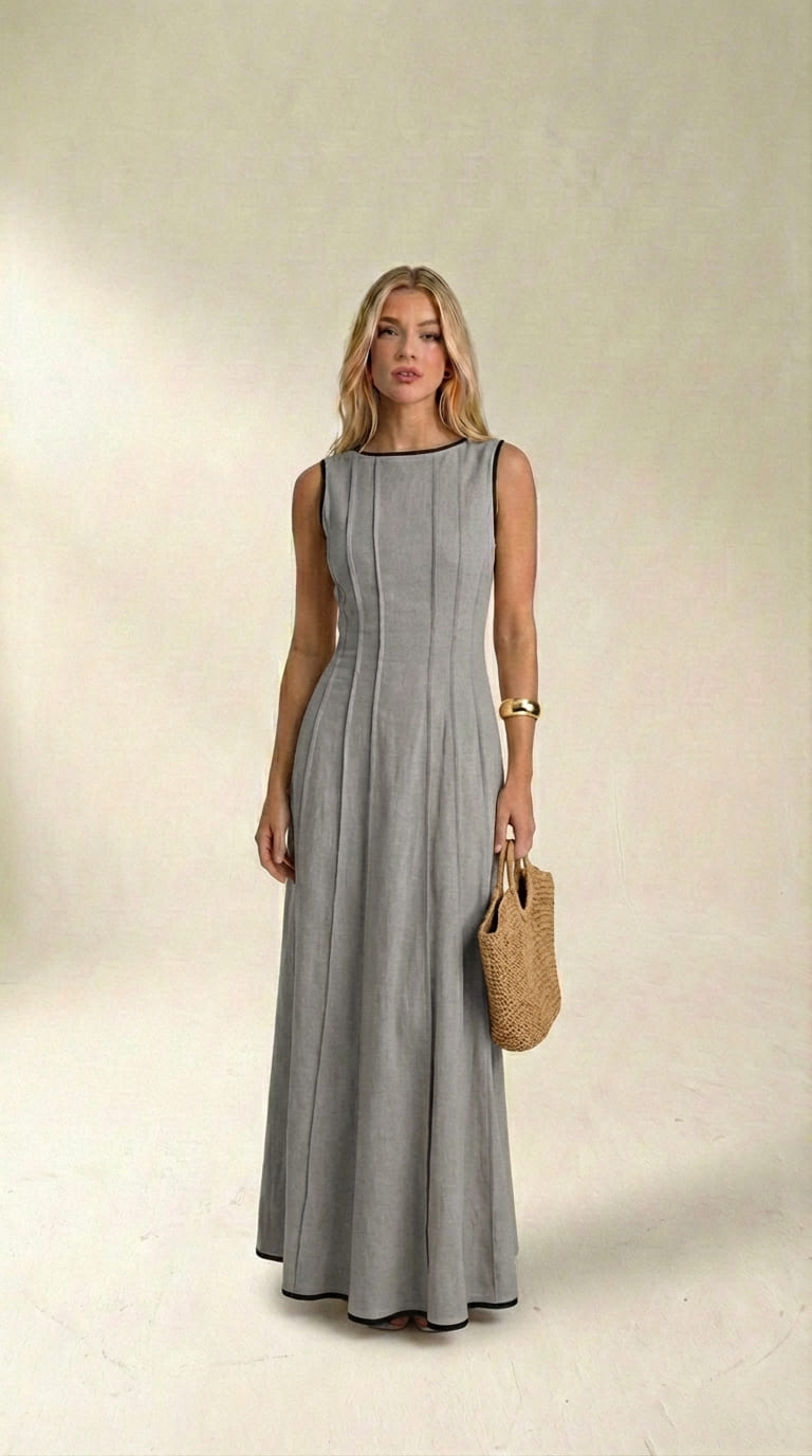 Vestido Longo Midi Taylor