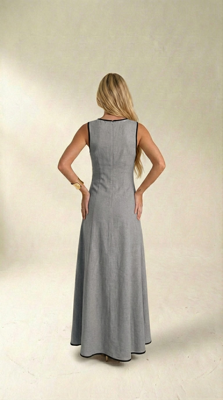 Vestido Longo Midi Taylor