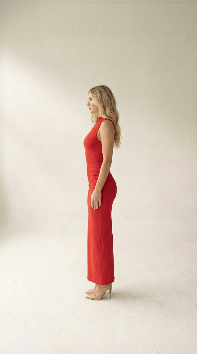 Vestido Longo Modelado Tifanny