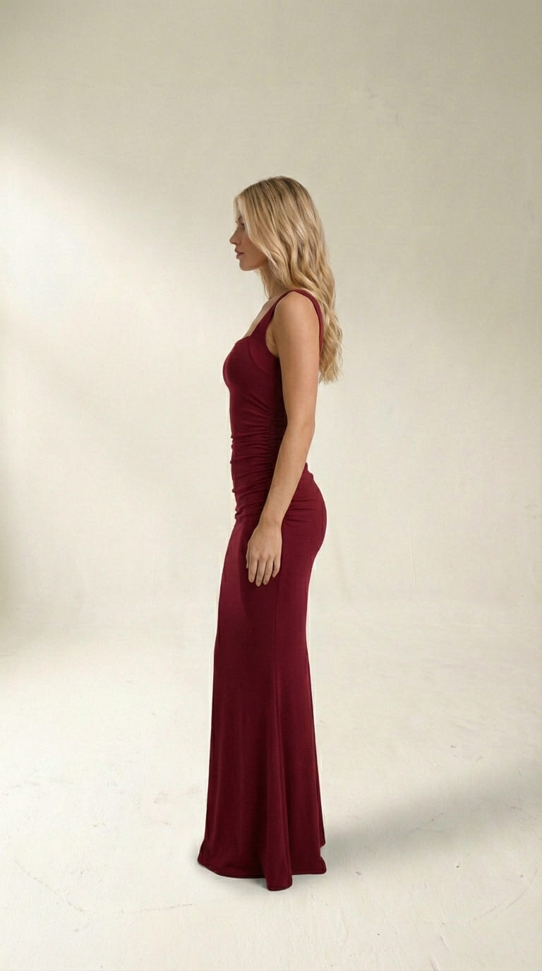 Vestido Longo Modelador Midi Andressa