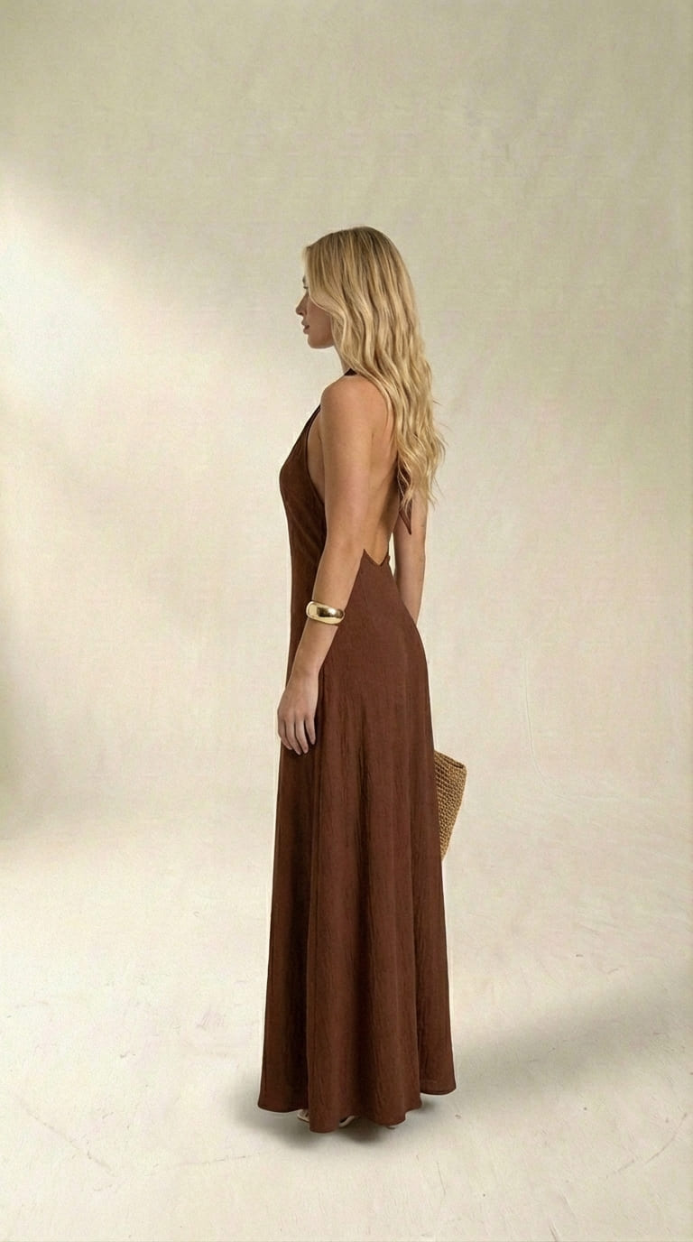 Vestido Longo Modelador Midi Suzane
