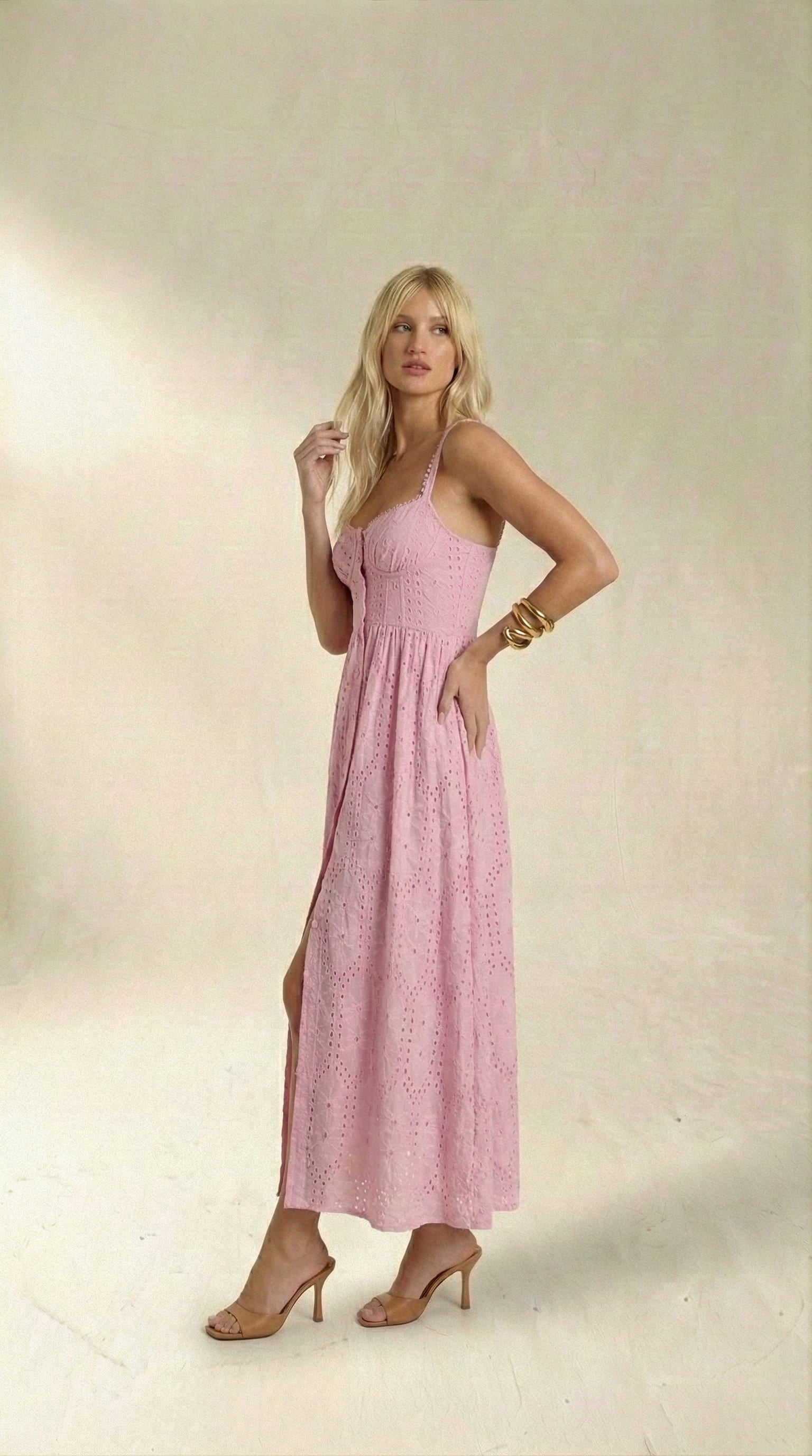 Vestido Longo Midi Cinthia