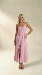 Vestido Longo Midi Cinthia