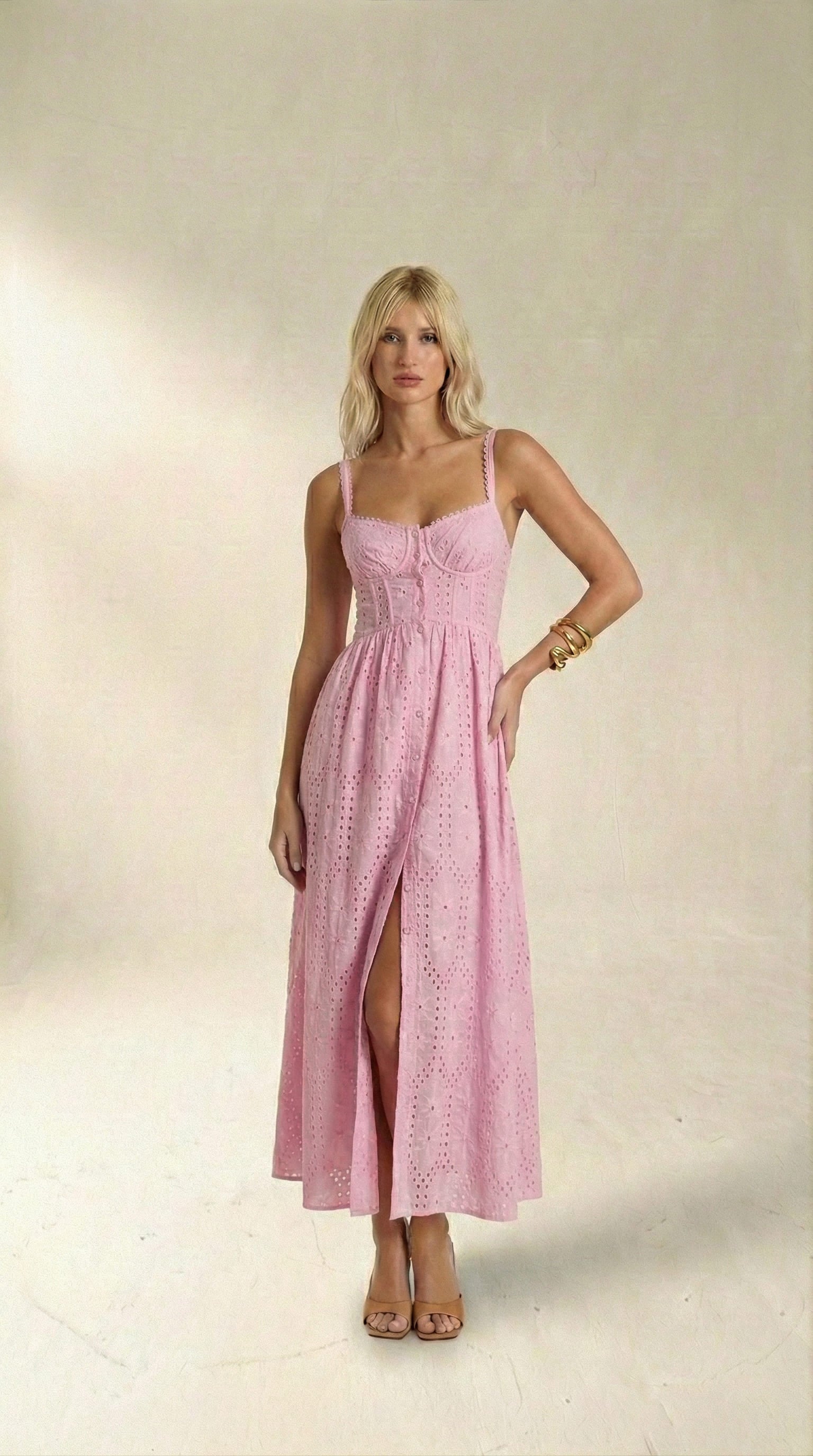 Vestido Longo Midi Cinthia