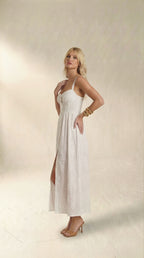 Vestido Longo Midi Cinthia