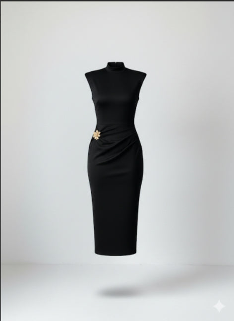 Vestido Longo Modelador Midi Juliana